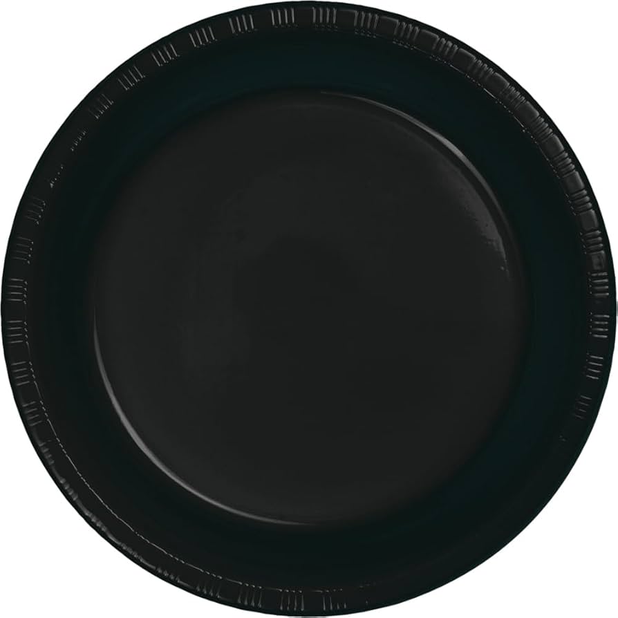 Solid Color 7" Plastic Plates