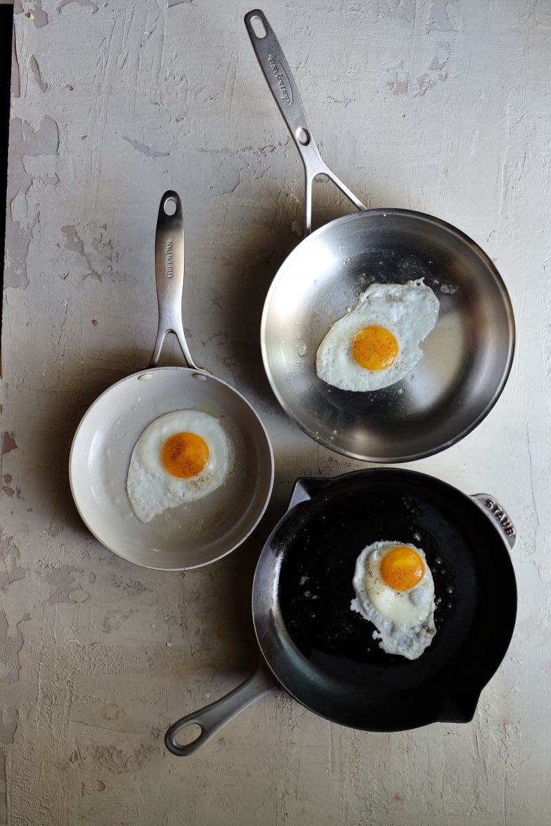 The Perfect Pan for Frying Eggs