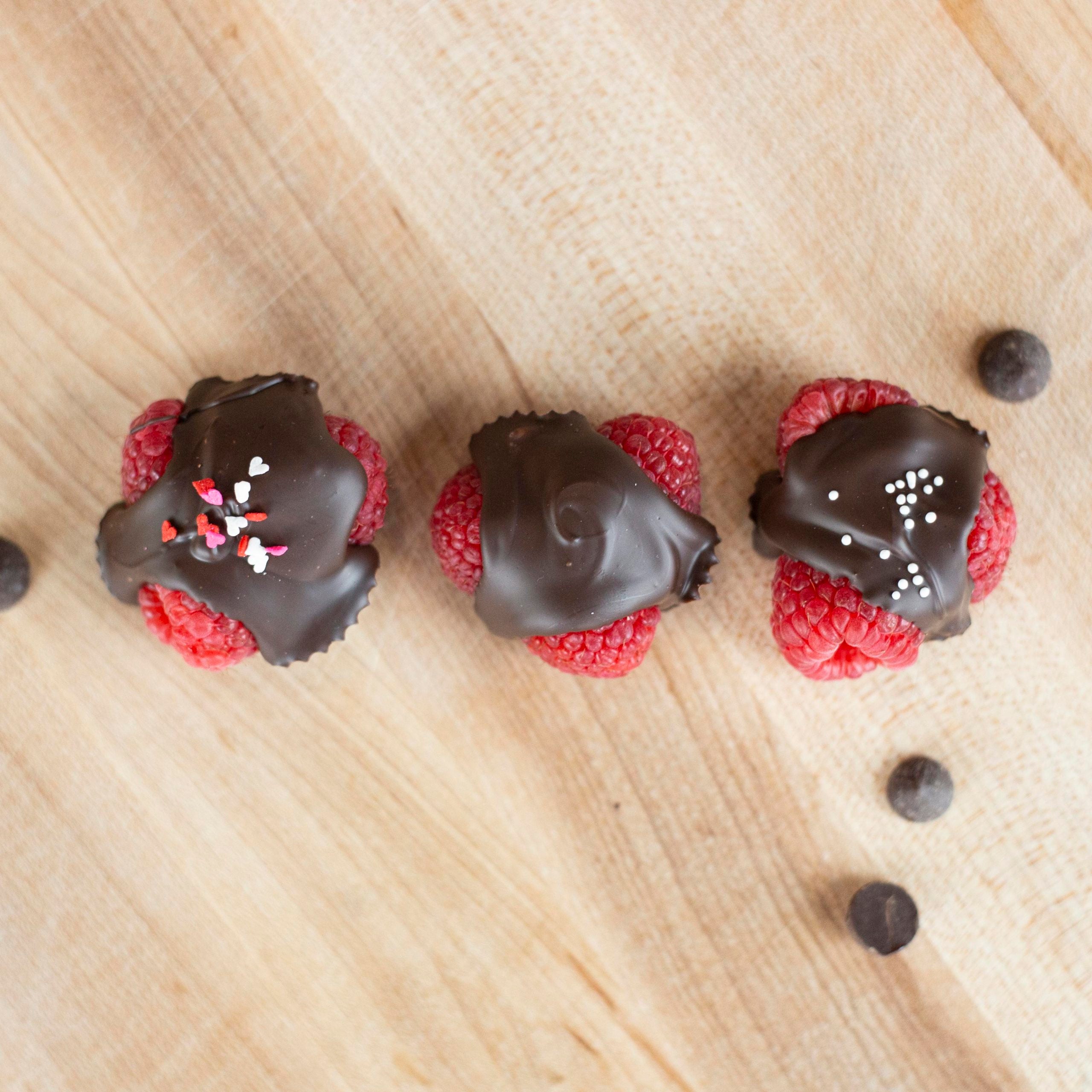 Chocolate Covered Raspberries
