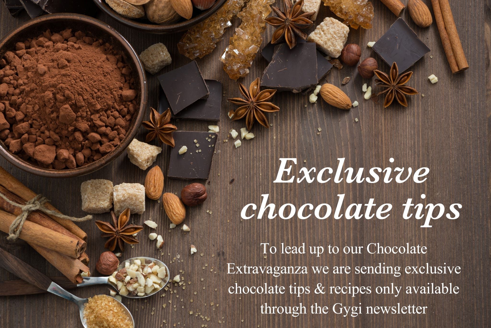 Exclusive Chocolate Tips & Recipes Only Through Openbazaars Newsletter