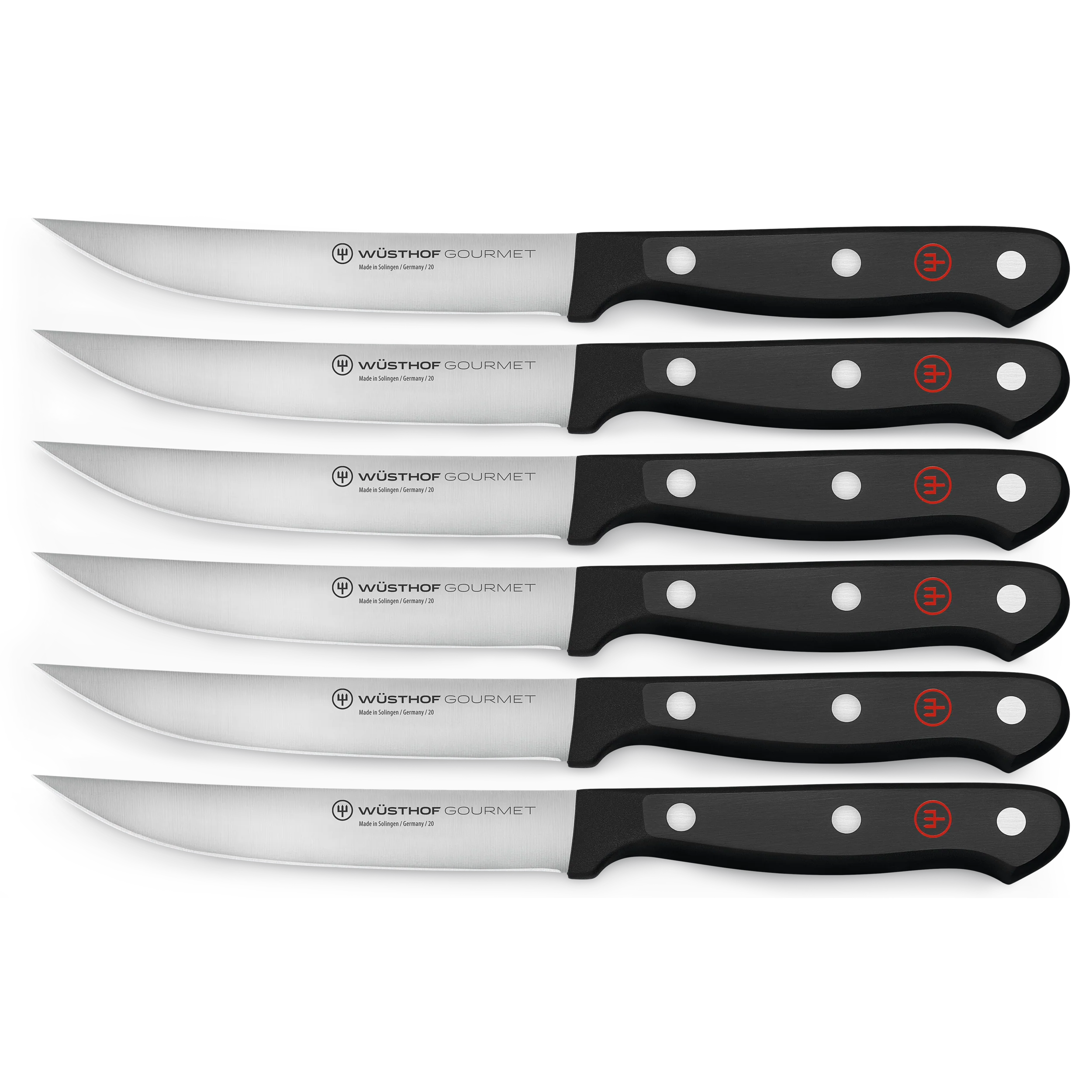 Wusthof Gourmet 6 Piece Steak Knife Set