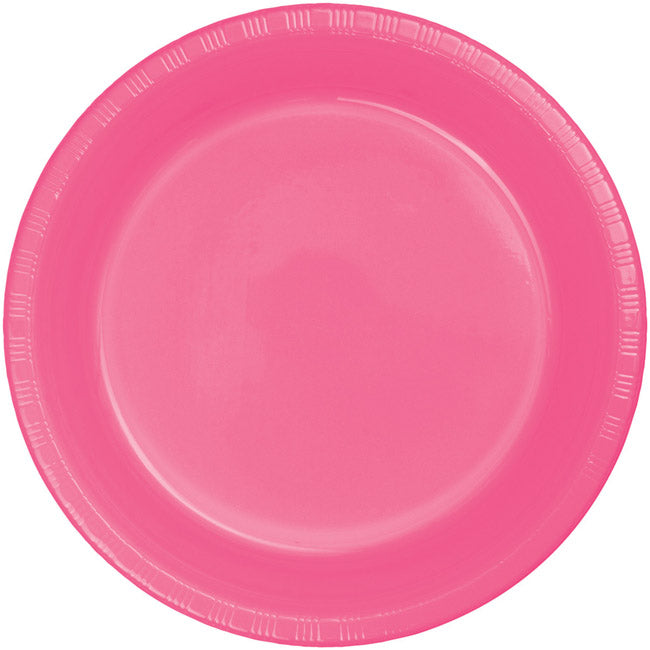 Solid Color 7" Plastic Plates