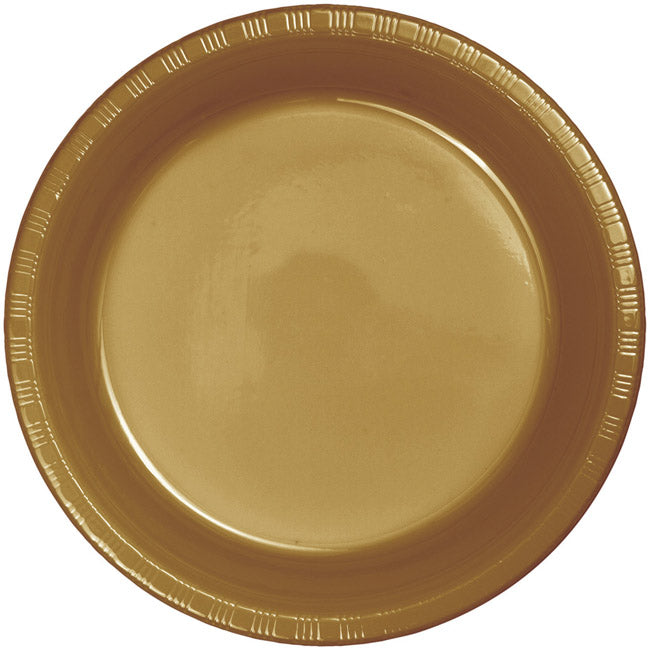 Solid Color 7" Plastic Plates