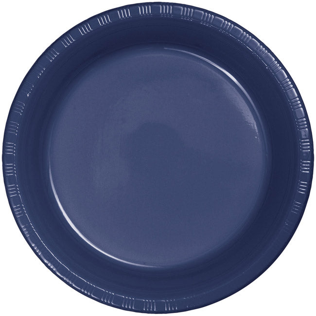 Solid Color 9" Plastic Plates