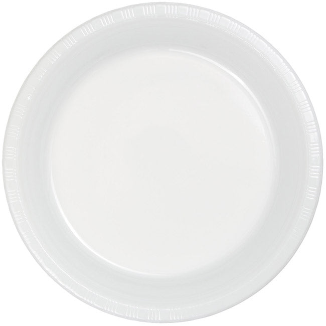 Solid Color 10" Plastic Plates