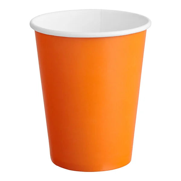 Solid Color 9oz Paper Cups