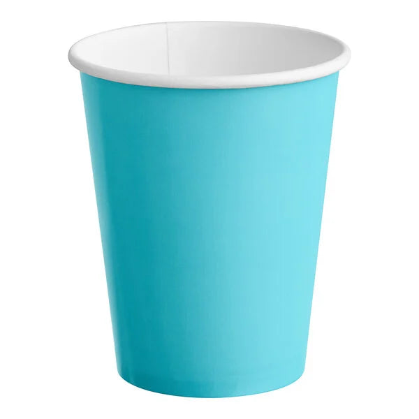 Solid Color 9oz Paper Cups