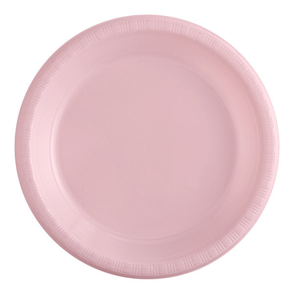 Solid Color 10" Plastic Plates