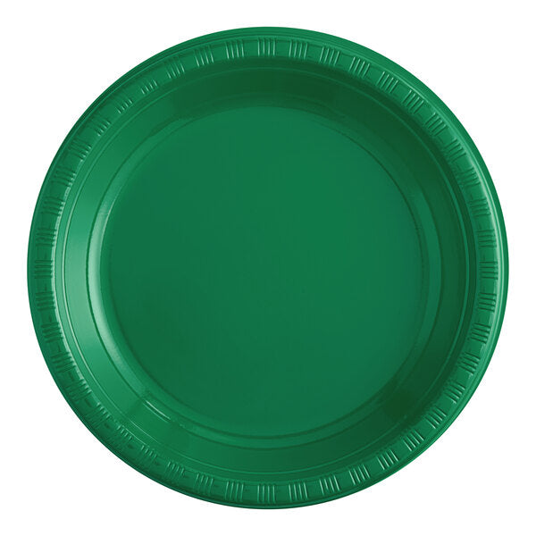 Solid Color 10" Plastic Plates