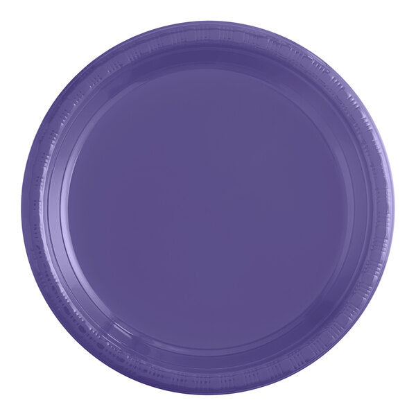 Solid Color 7" Plastic Plates