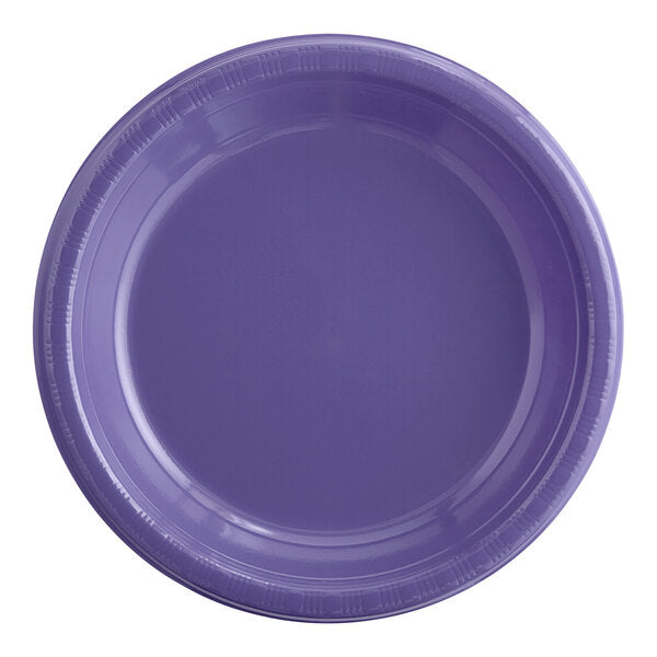 Solid Color 10" Plastic Plates