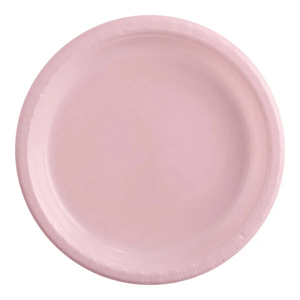 Solid Color 7" Plastic Plates
