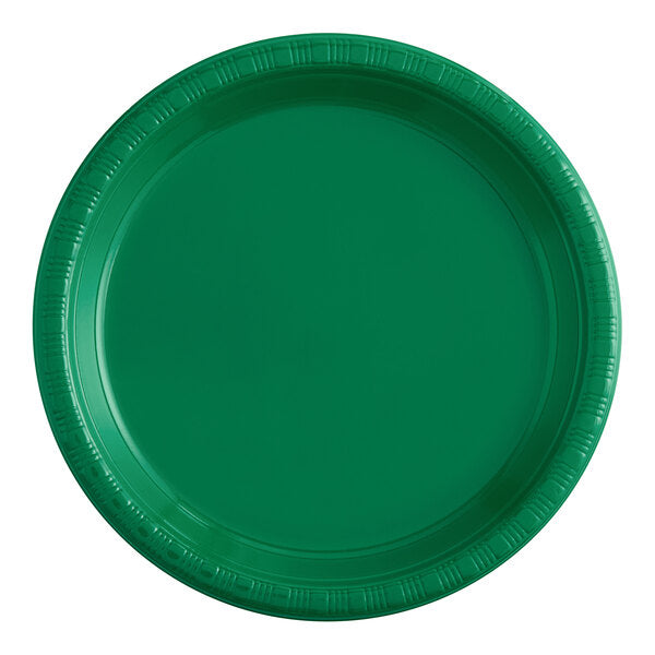 Solid Color 7" Plastic Plates