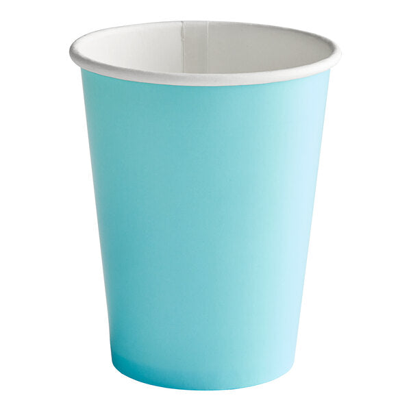 Solid Color 9oz Paper Cups