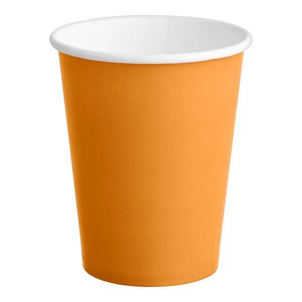 Solid Color 9oz Paper Cups