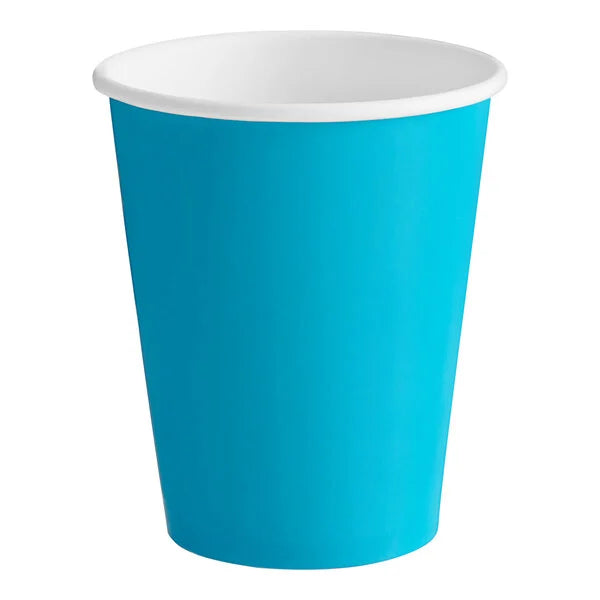 Solid Color 9oz Paper Cups
