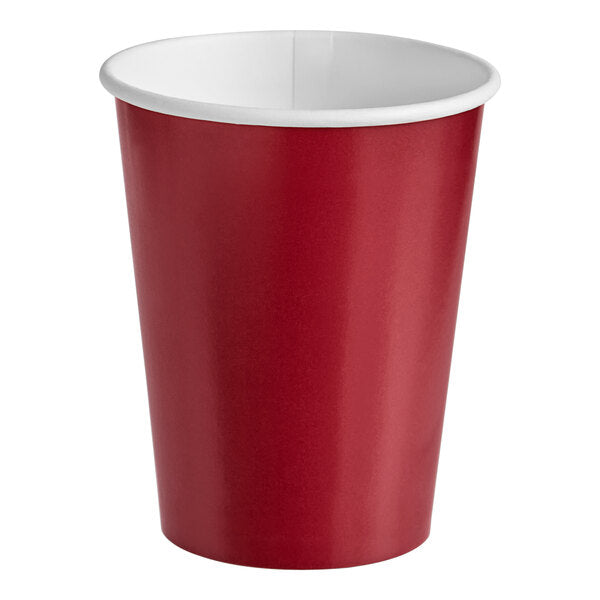 Solid Color 9oz Paper Cups