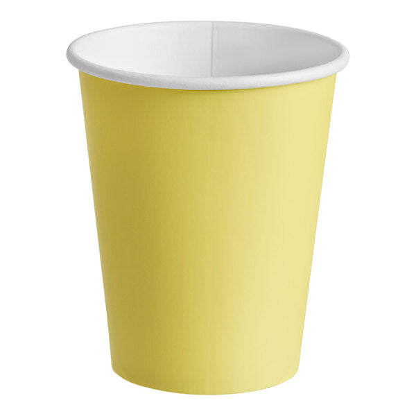 Solid Color 9oz Paper Cups
