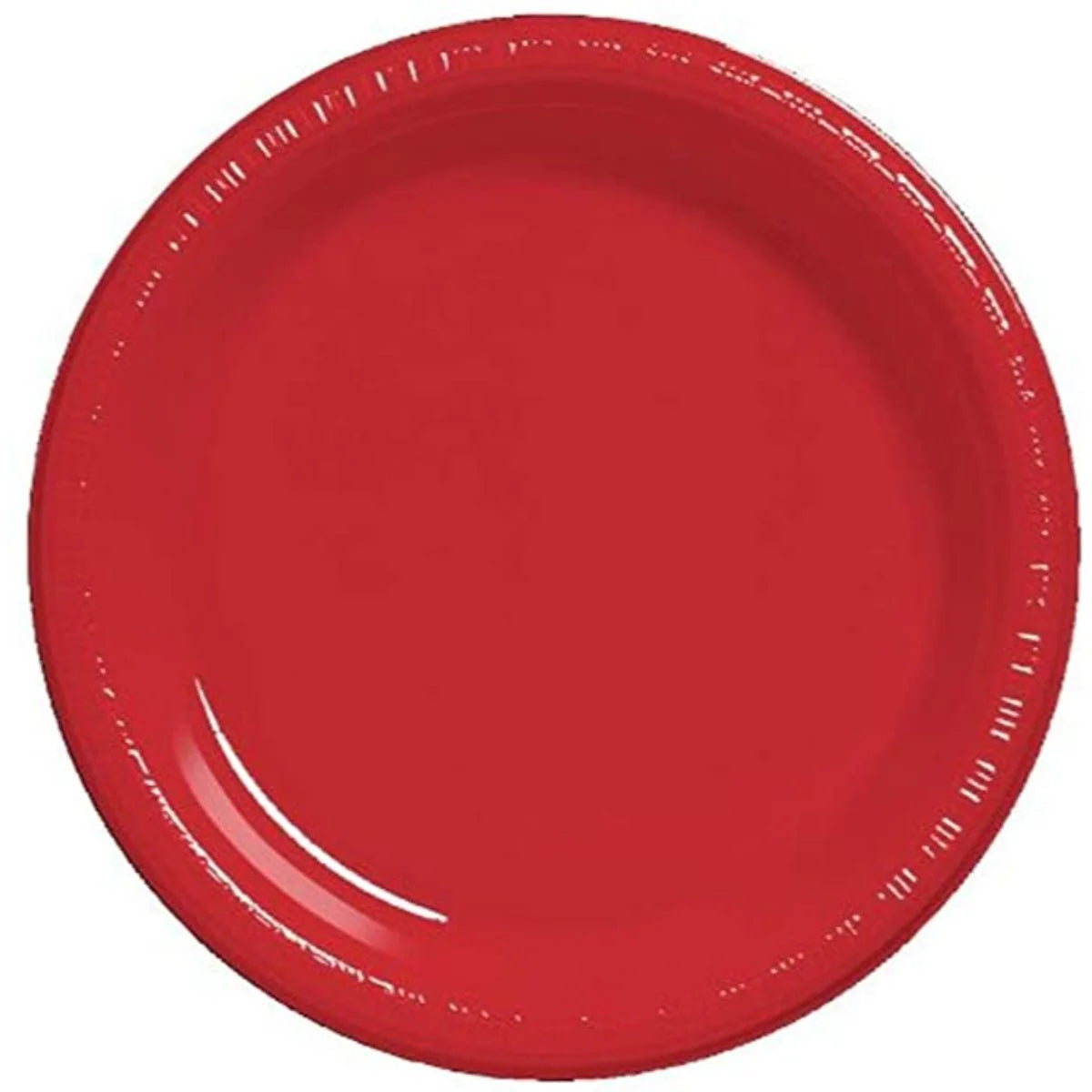 Solid Color 10" Plastic Plates