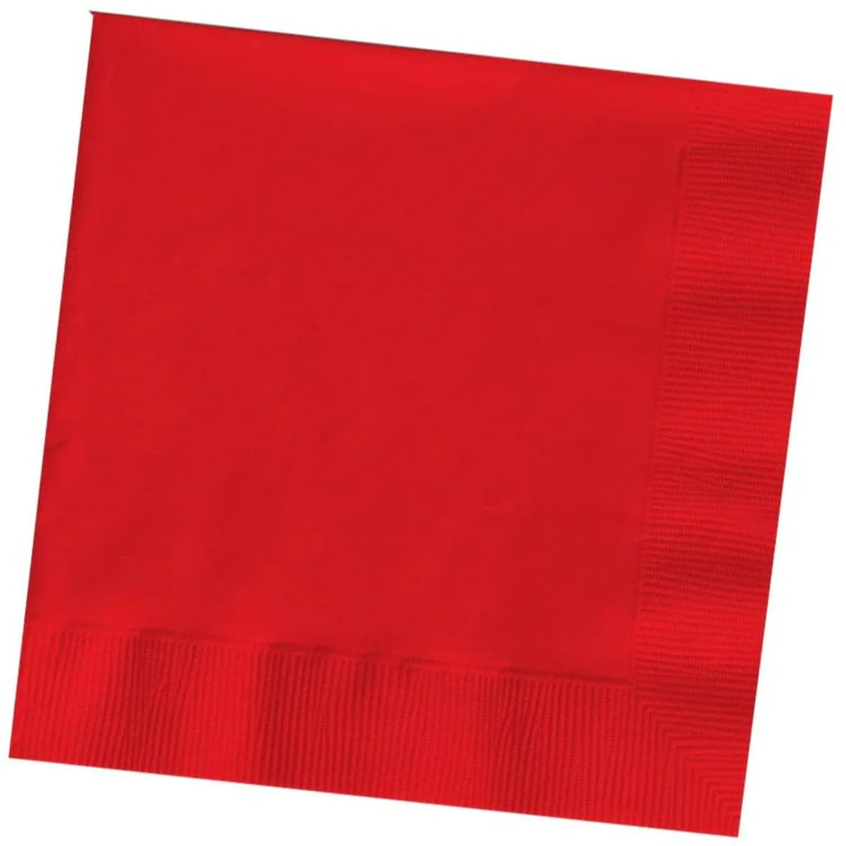 Solid Color Beverage Napkins