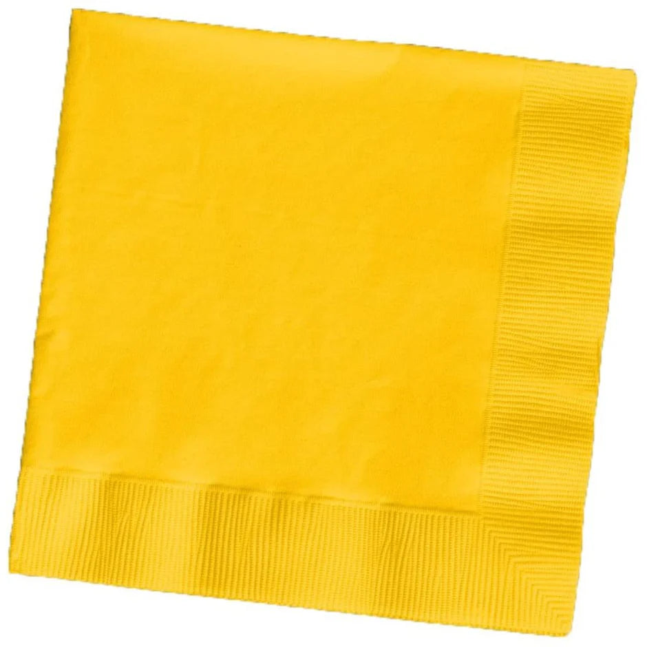Solid Color Beverage Napkins