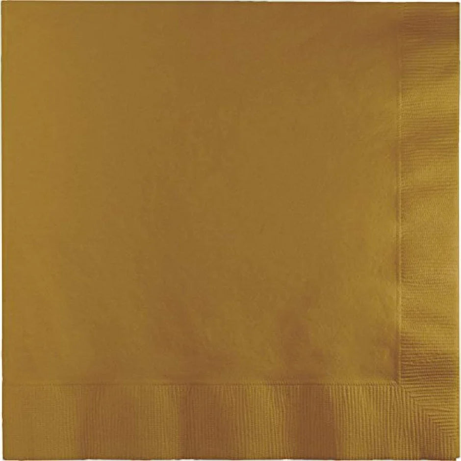 Solid Color Beverage Napkins