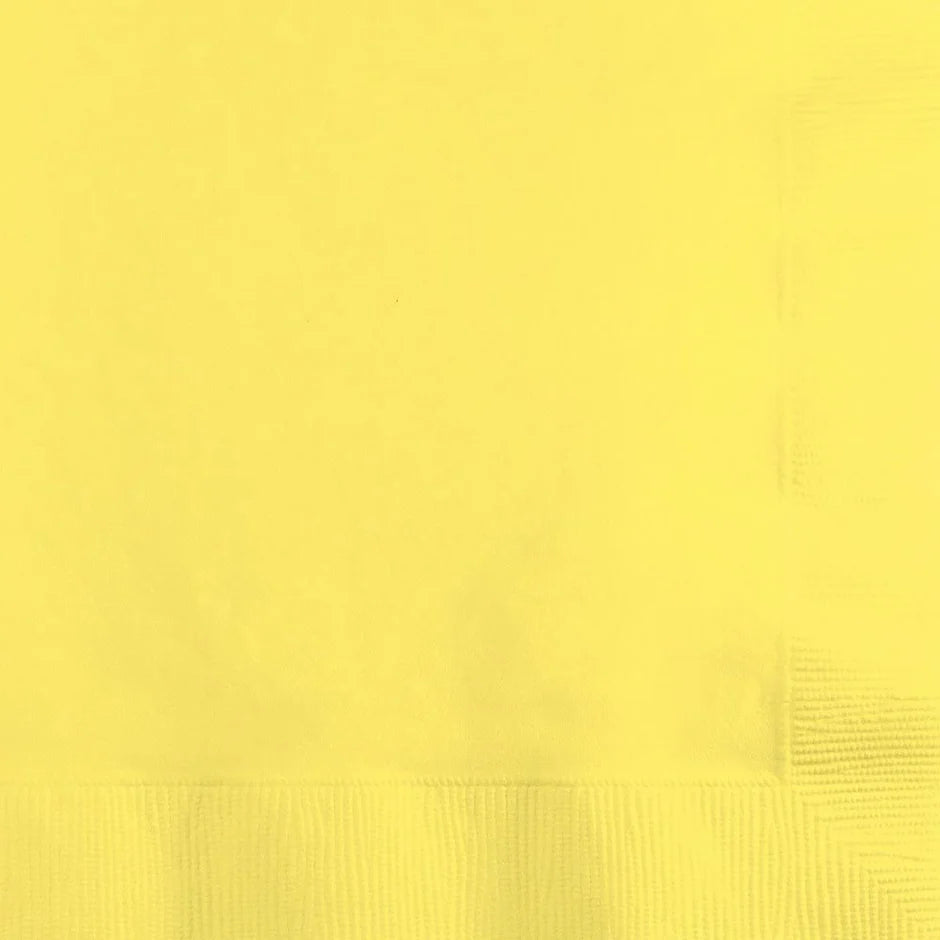Solid Color Beverage Napkins