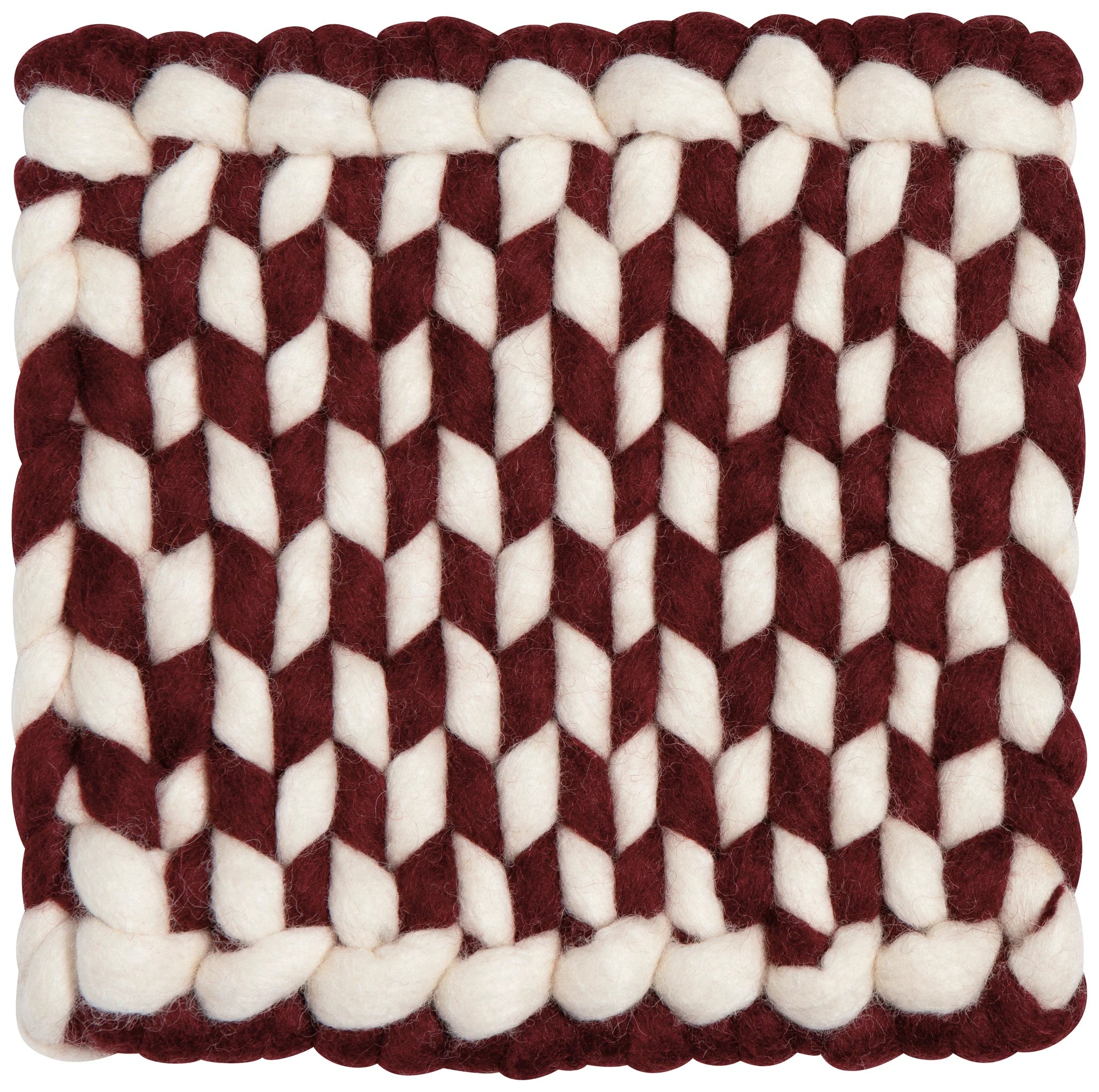 Wool Braid Trivet