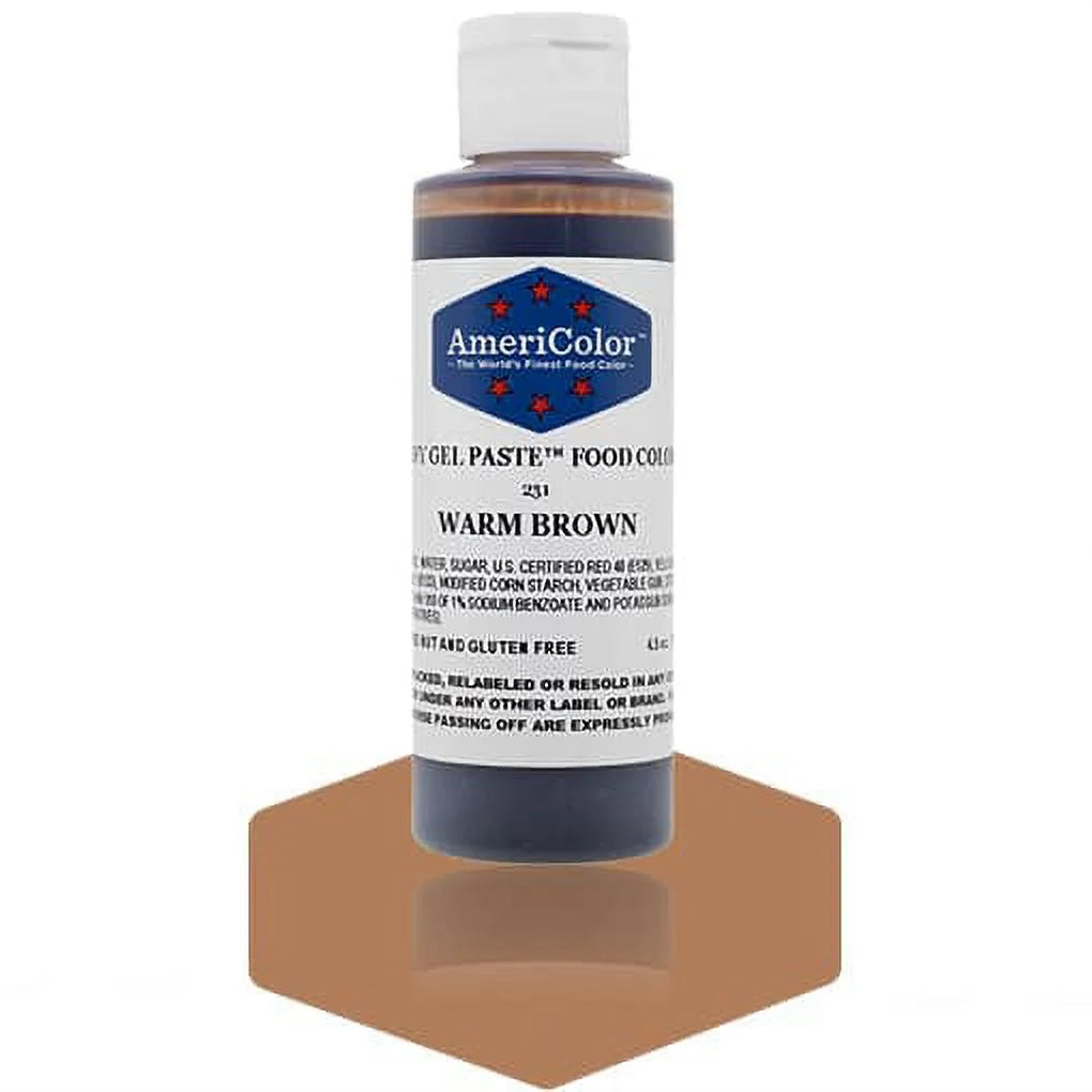 AmeriColor Soft Gel Paste 4.5 oz Bottles
