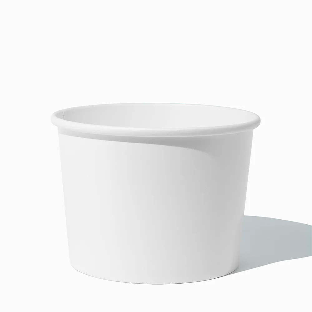 Ice Cream Container 64 oz White