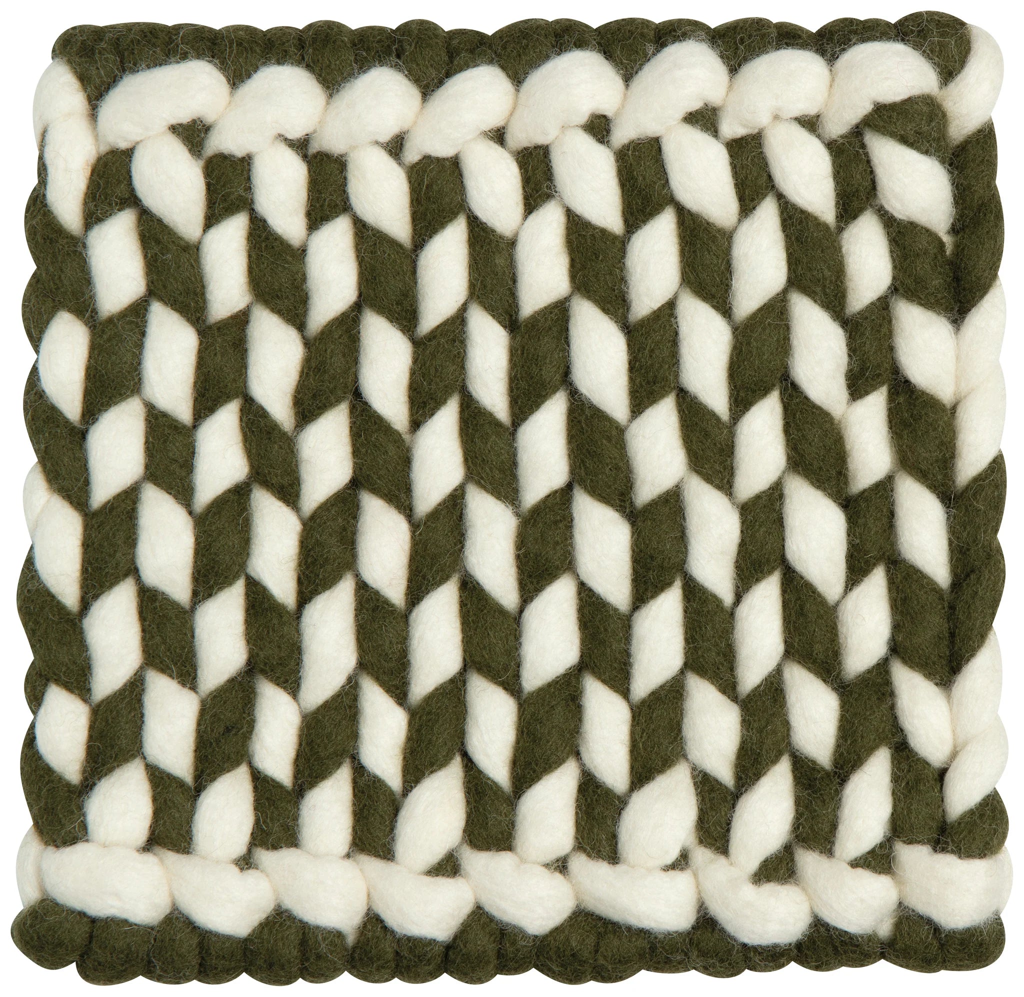 Wool Braid Trivet