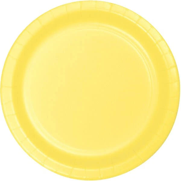 Solid Color 7" Paper Plates