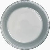 Solid Color 7" Plastic Plates
