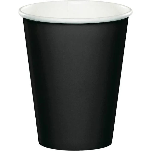 Solid Color 9oz Paper Cups