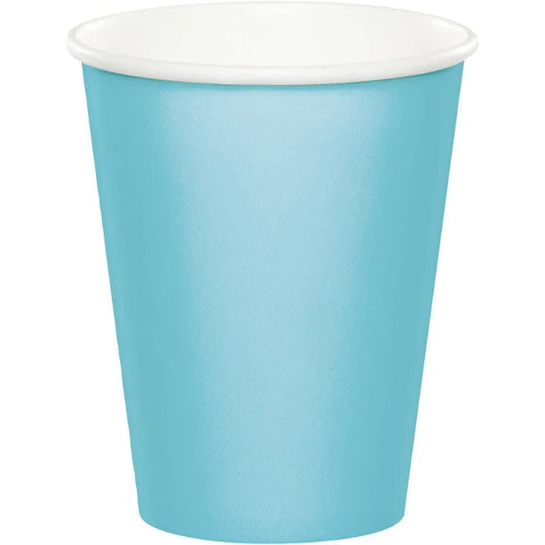 Solid Color 9oz Paper Cups