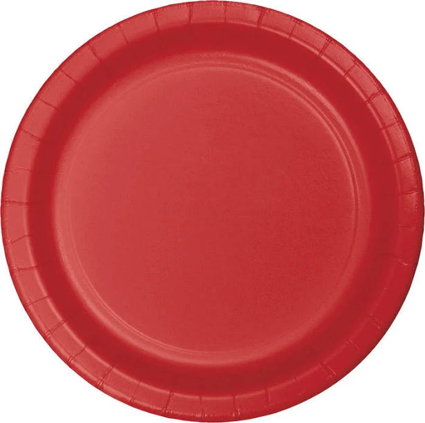 Solid Color 7" Paper Plates