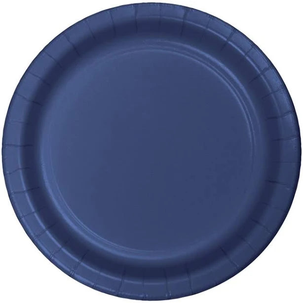 Solid Color 7" Paper Plates
