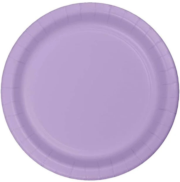 Solid Color 7" Paper Plates