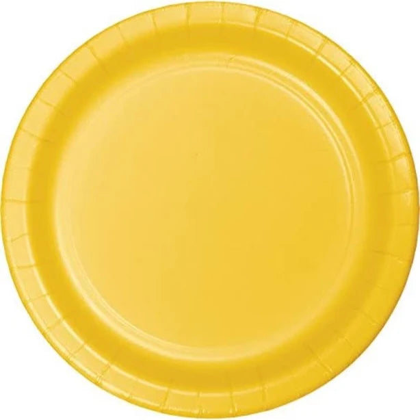 Solid Color 7" Paper Plates
