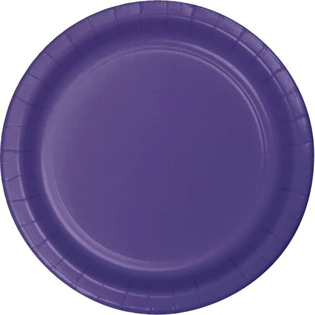 Solid Color 7" Paper Plates