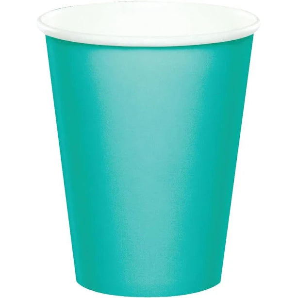 Solid Color 9oz Paper Cups