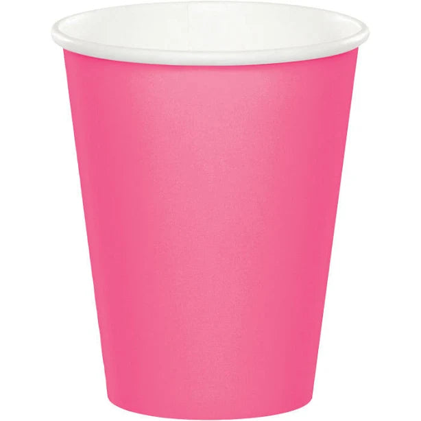 Solid Color 9oz Paper Cups