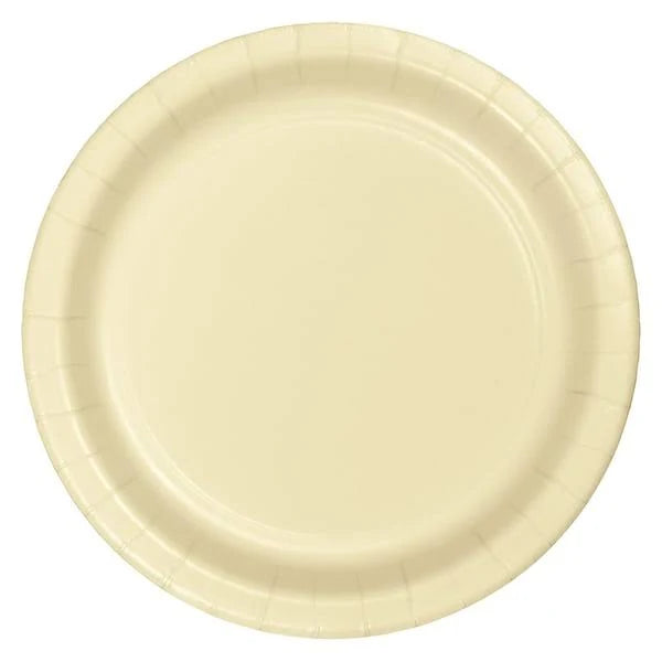 Solid Color 7" Paper Plates