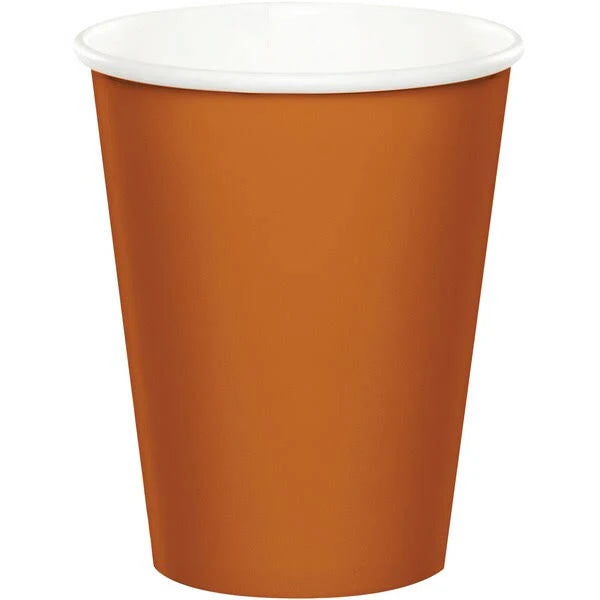 Solid Color 9oz Paper Cups