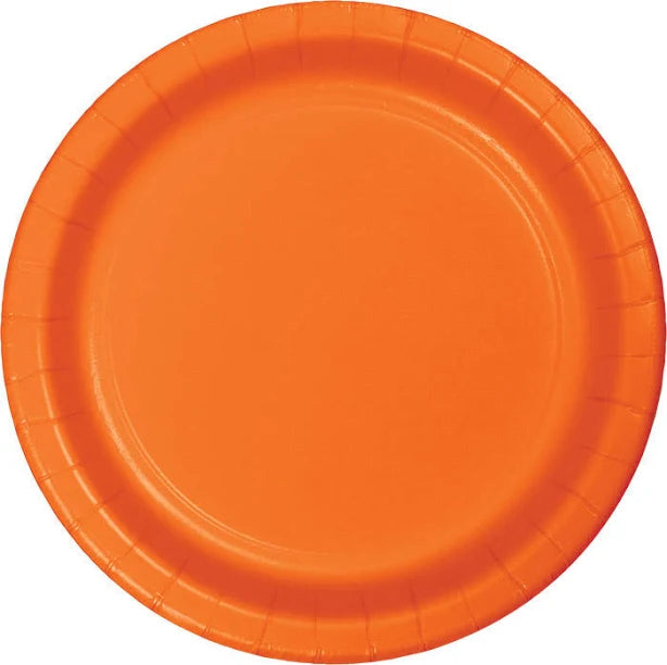 Solid Color 7" Paper Plates