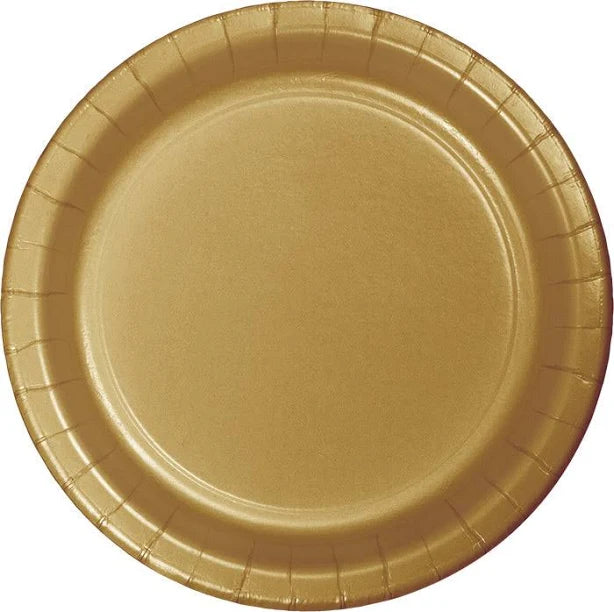 Solid Color 7" Paper Plates