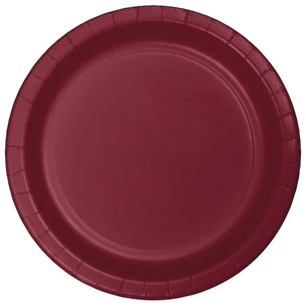 Solid Color 7" Paper Plates